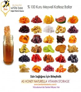 Süper Karışık Meyveli Cevizli Bal 590 gr