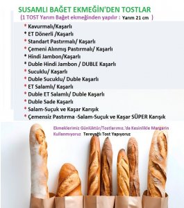 FIRIN Ekmek Karışık Tost