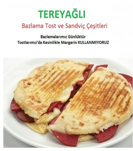 KÜÇÜK Bazlama Tost Sucuklu Kaşarlı