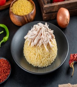 Pişmiş Tavuklu Bulgur Pilavı  1 kg