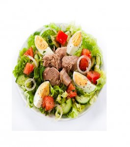 Ton Balıklı Avokado Salatası